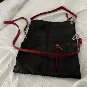 Gianni Notaro Leather Tote w/Dust Bag